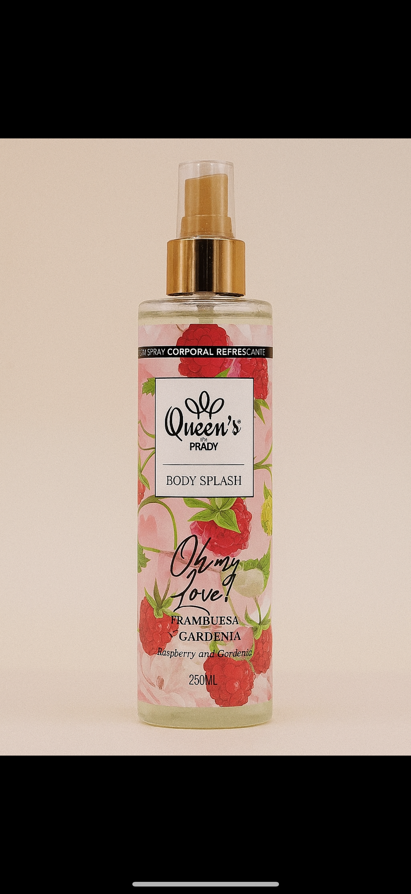 Brume Body splash framboise gardénia